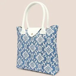 Anouk Ethnic Motifs Printed Structured Handheld Bag image 3