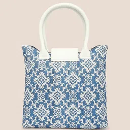 Anouk Ethnic Motifs Printed Structured Handheld Bag image 4