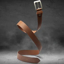 Goatter Men Textured Leather Belt-image-14