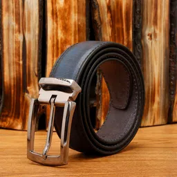 LOUIS STITCH Men Italian Leather Wide Tang Belt-image-91