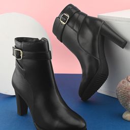 The Roadster Lifestyle Co Women Casual Block-Heeled Regular Boots-51