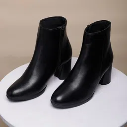 ELLE Women Solid Regular Boots-picture-17
