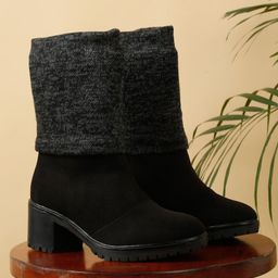 Flat n Heels Women Mid-Top Winter Boots-image-45