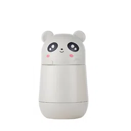 WELOUR Grey Single Glass Printed Water Bottle-30