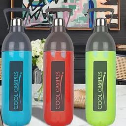 Kuber Industries 2 Pieces Assorted Vaccum Insulated Water Bottle 2.2L-8