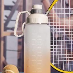 HOUSE OF QUIRK Orange BPA Free Leak Proof Sports Water Bottle 1.8L-49