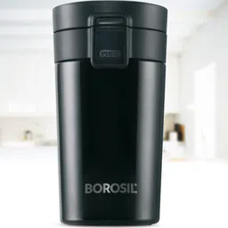 BOROSIL Coffeemate Vacuum Insulated Travel Coffee Mug 300 ml-30