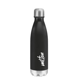 Milton Black Shine 1000 Stainless Steel Single Walled Water Bottle 900 ml-2