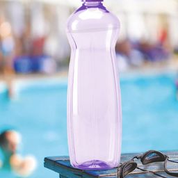 Milton Set of 6 Purple Solid BPA Free Leak Proof Plastic Water Bottles 1 Litre Each-35