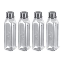 Milton Set Of 4 Grey Prime 1000 Pet BPA Free Water Bottle 1 Litre-58