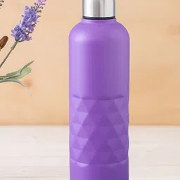 Kuber Industries Purple Single Stainless Steel Solid Water Bottle-picture-33