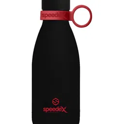 Speedex Black & Red Stainless Steel Double Wall Vacuum Water Bottle 350 ml-5