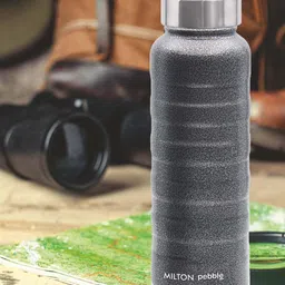 Milton Pebble 710 Grey Thermosteel 24 Hours Hot And Cold Water Bottle 710 ml-image-68