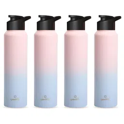 Speedex Pink & Blue Set of 4 Stainless Steel Water Bottle-23