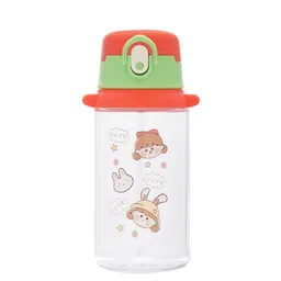 GUCHIGU Kids Red Printed Highest Safety Sipper Sipper Bottle 600 ml-image-5