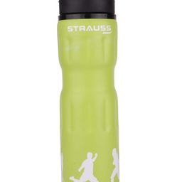 STRAUSS Green & White Printed Water Bottle-54