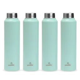 Speedex Green Set of 4 Stainless Steel Water Bottle-30