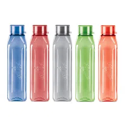 Milton Set Of 5 Assorted Prime 1000 Pet BPA Free Water Bottle 1 L image 2