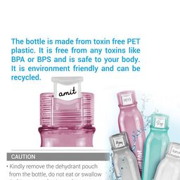 Milton Name Tag 1000 BPA Free & Leak Proof Water Bottle 958ml image 3