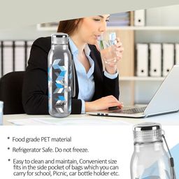 Milton Helix 1000 Blue Set Of 5 Printed Water Bottle 1 Litre Each image 5