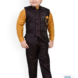 BAESD Boys  Single-Breasted Three-Piece Party Suit-46