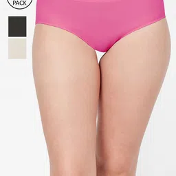 FashionRack Women Pack Of 3 Assorted Hipster Briefs-picture-46