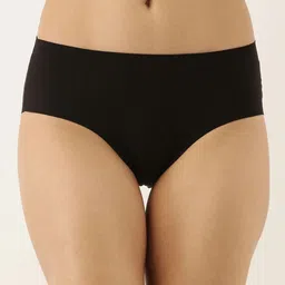 Amante Women Black Solid Seamless Hipster Briefs PAN11412a-image-69