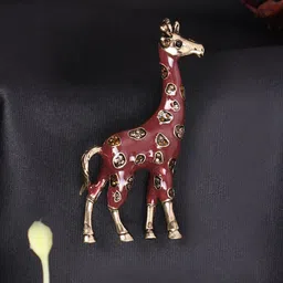 Kavove Men Savannah Giraffe Statement Brooch-picture-31