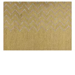 saraswatii global Grey Geometric-Printed  Hand Tufted Rectangular Carpet image 2