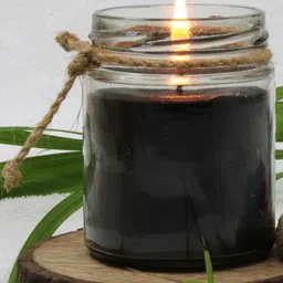 atorakushon Black Wick Jasmine Scented Lead-Free Wick Jar Candle-image-20