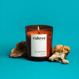 Cahree Wellness Brown Jar Candle-20