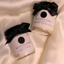 Wrapped up Love White 2 Pieces Scented Jar Candles-image-71