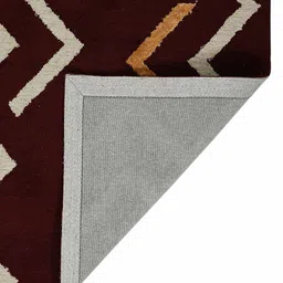 saraswatii global Red & White Printed Rectangular Carpet image 4