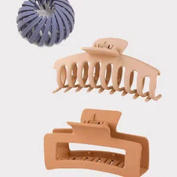 FIMBUL Women Set of 3 Claw Clips-16