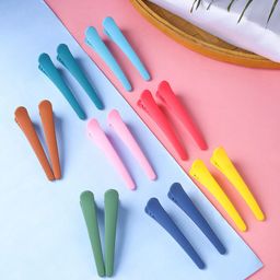 Yellow Chimes Women Set Of 8 Pairs Hairclips Matte Finish Alligator Clips-picture-8