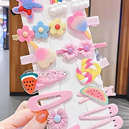 SYGA Girls Set Of 14 Alligator Hair Clip-12