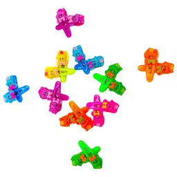 LYTIX Girls Pack Of 10 Assorted Tic Tac Hair Clip-12