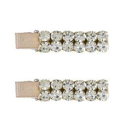 Aye Candy Girls Set of 2 Embellished Alligator Hair Clips-32