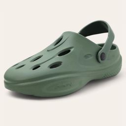 Red Tape Men Self Design Clogs-picture-3