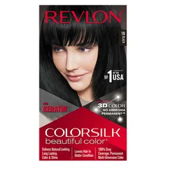 Revlon Colorsilk Beautiful Color 1N Black Hair Colour-22