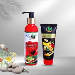 NatureNova Herbals Anti-Hairfall Shampoo & Fruit Conditioner Combo-41