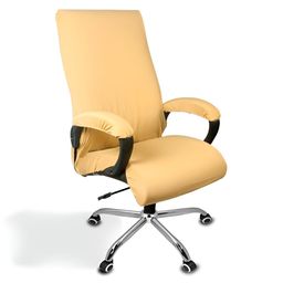 Stylista Beige 3 Pieces Chair Cover With Handle Covers-picture-13