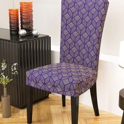 Nendle Set Of 4 Printed Chair Cover-image-16