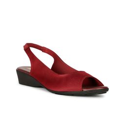 Bata Open Toe Comfort Heels-37