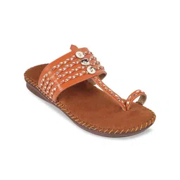 Metro Embellished One Toe Flats-picture-35