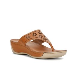 Scholl Laser Cuts Leather Comfort Heels-47