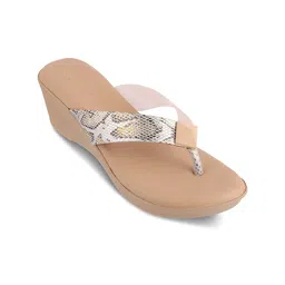 Tresmode Printed Open Toe Wedge Heels image 3