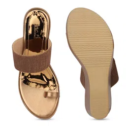 Inc 5 Textured One Toe Wedges image 4