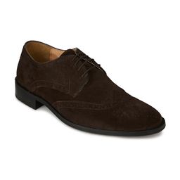 HATS OFF ACCESSORIES Men Perforated Leather Derbys-image-80