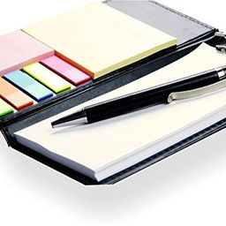 COI Note Pad/Memo Book with Sticky Notes & Clip Holder with Pen for Gifting image 1